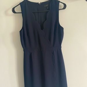 J. Crew Navy Blue Dress
